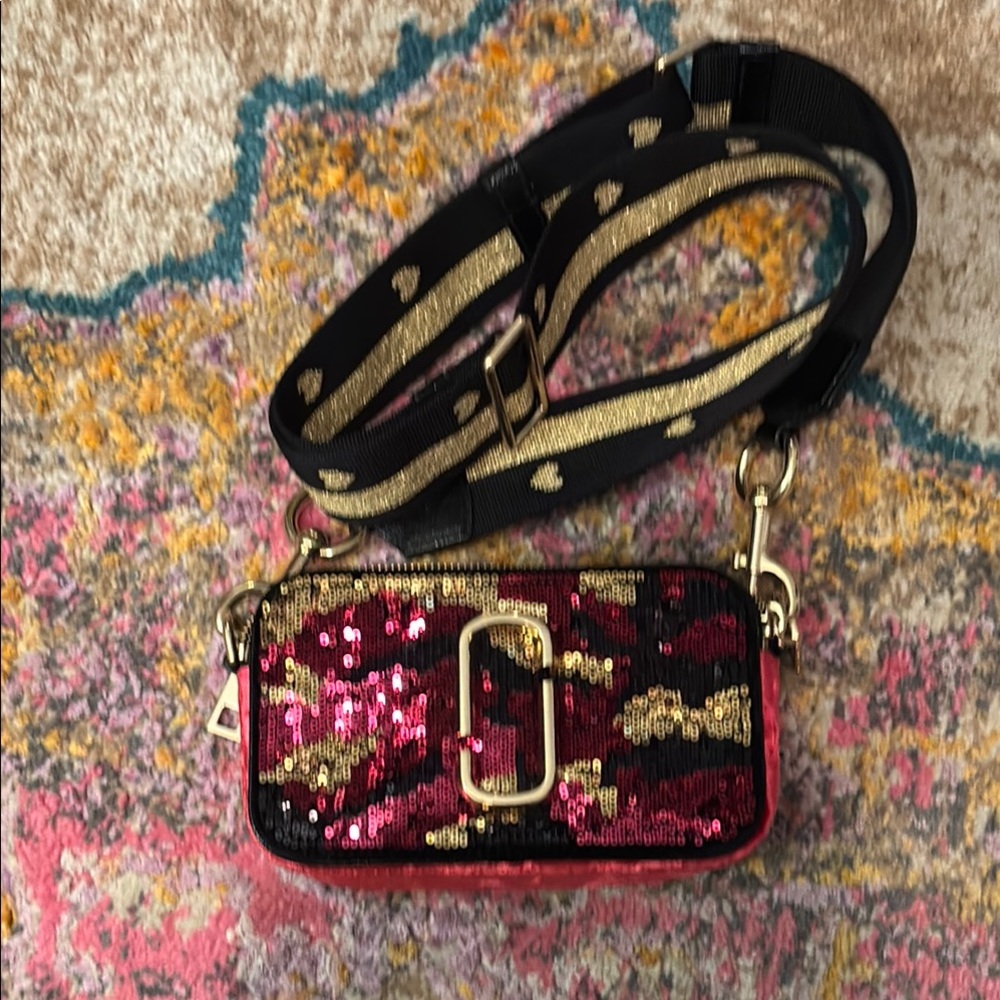 Sequin Crossbody Bag - Multicolor